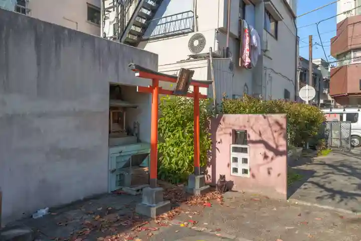 染井開運稲荷の鳥居