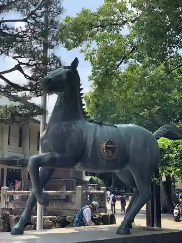 藤森神社の狛犬