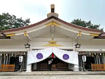 沖縄県護国神社の本殿・本堂