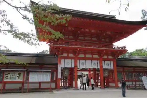 賀茂御祖神社（下鴨神社）の山門・神門