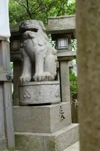 朝護孫子寺の狛犬