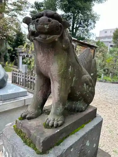 布多天神社の狛犬