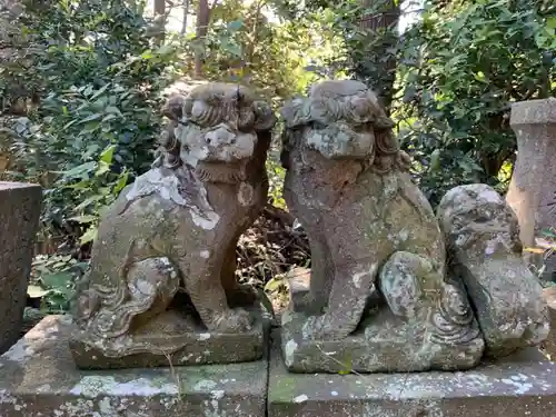 宮田神社の狛犬