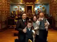 蓮久寺の七五三参