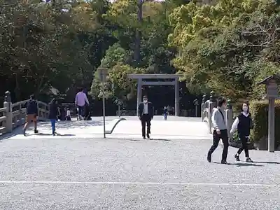 伊勢神宮外宮(豊受大神宮)の鳥居