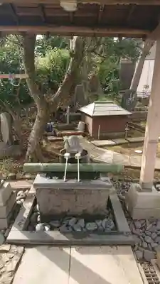 境木地蔵尊の手水舎