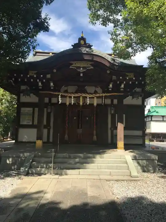 橘樹神社の本殿・本堂