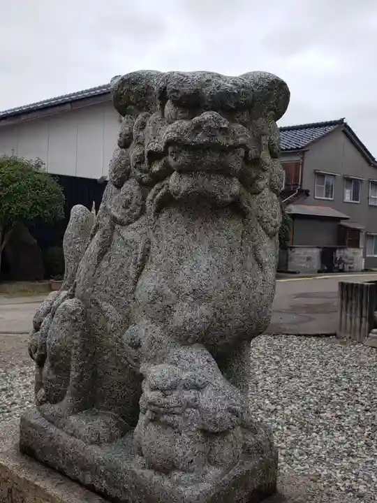 気多神社の狛犬