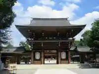 寒川神社の山門・神門