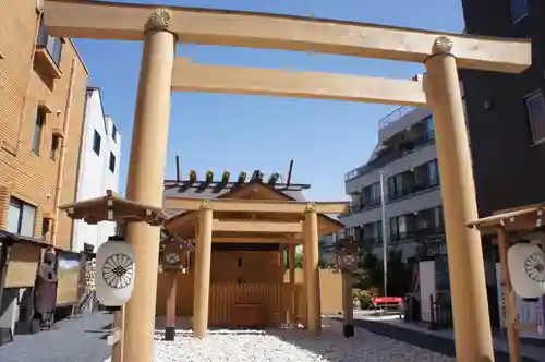 【閉業】小石川大神宮の鳥居