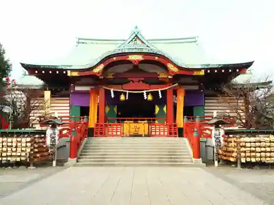 亀戸天神社の本殿・本堂