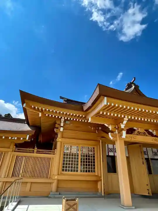 阿蘇神社の本殿・本堂