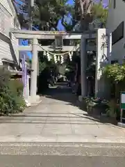 戸越八幡神社の鳥居