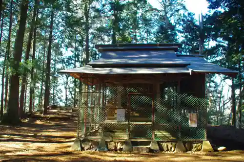 青渭神社奥宮の本殿・本堂