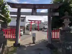 雷電神社の鳥居