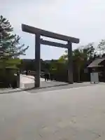 伊勢神宮内宮(皇大神宮)の鳥居