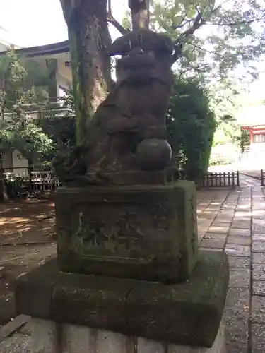 武蔵野八幡宮の狛犬