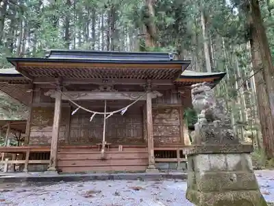 賀蘇山神社の本殿・本堂