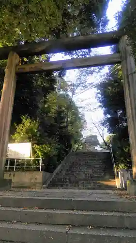 所澤神明社の鳥居