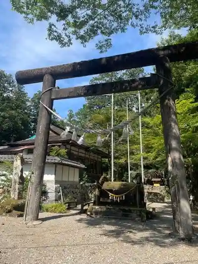 洲原神社の鳥居