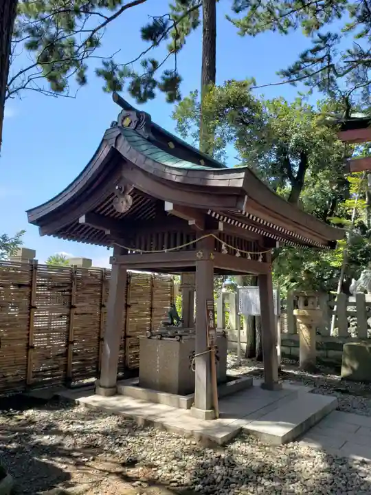 菟橋神社の手水舎