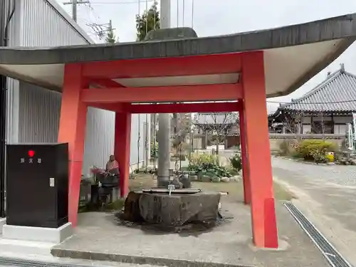 甚目寺の手水舎