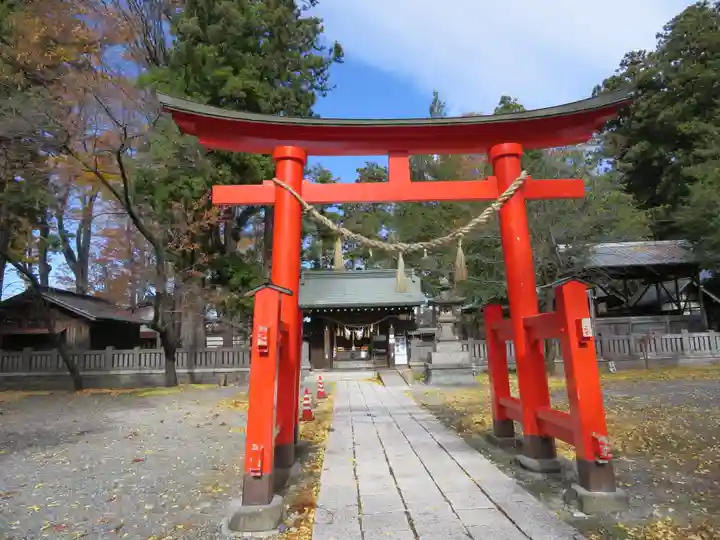 筑摩神社の鳥居