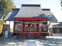 六日市場浅間神社の本殿