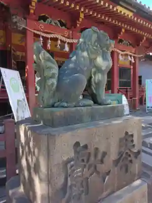 浅草神社の狛犬