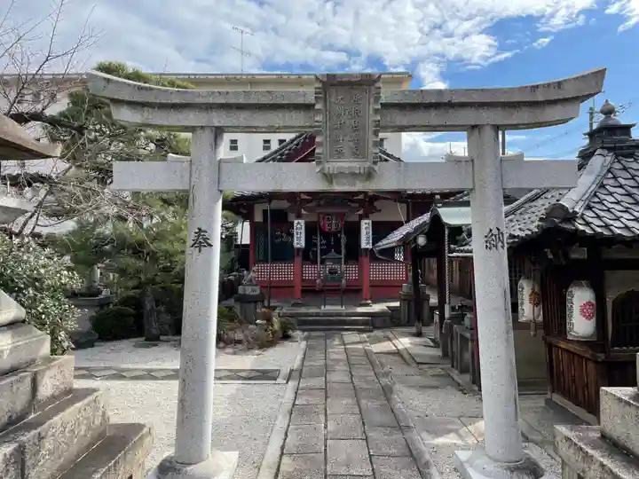 宗仙寺の鳥居