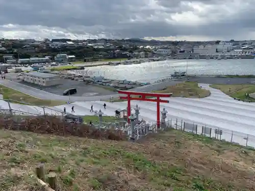 蕪嶋神社の景色