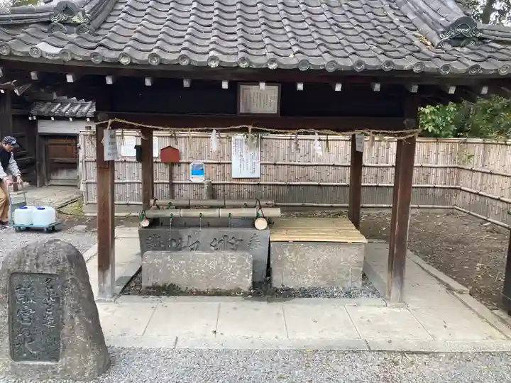 水無瀬神宮の手水舎