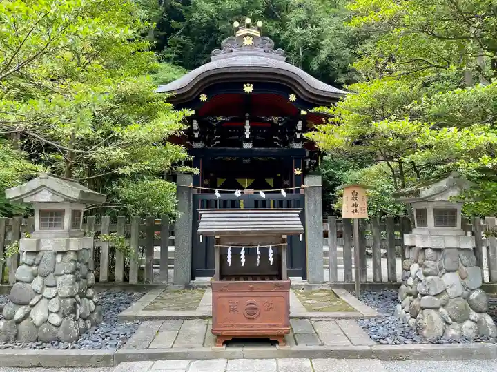 白旗神社の本殿・本堂