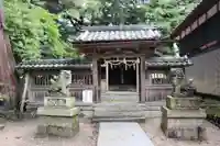 檪神社の山門・神門