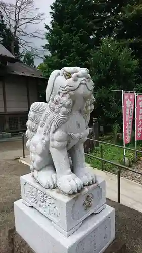 櫻岡大神宮の狛犬