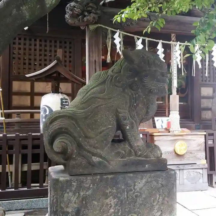 白髭神社の狛犬