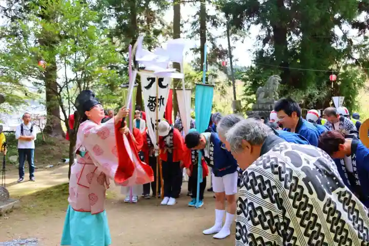 八幡神社のお祭り