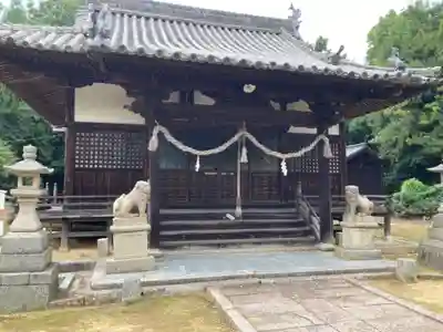 桑名神社の本殿・本堂