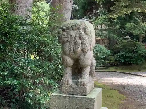 気多神社の狛犬