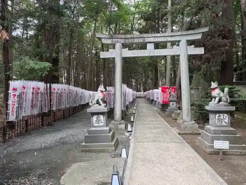豊川閣　妙厳寺の鳥居