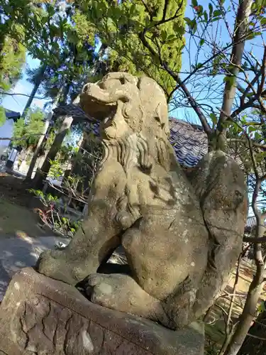 柳田神社の狛犬