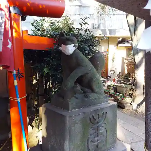 八幡神社の狛犬