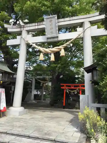 前川神社の鳥居