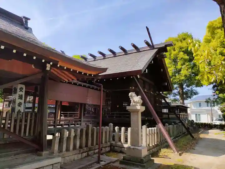 長良八劔社の本殿・本堂