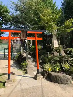 五方山熊野神社の鳥居