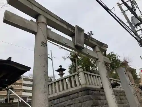 子之神社の鳥居