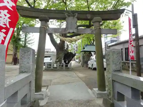 阿邪訶根神社の鳥居