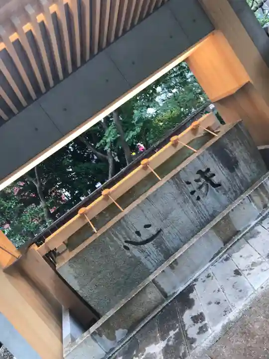 乃木神社の手水舎