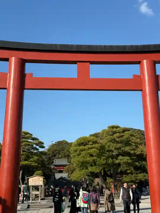 鶴岡八幡宮の鳥居