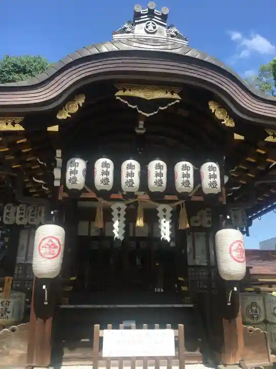 安井金比羅宮の本殿・本堂